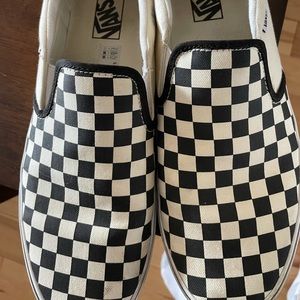 Checkered Vans